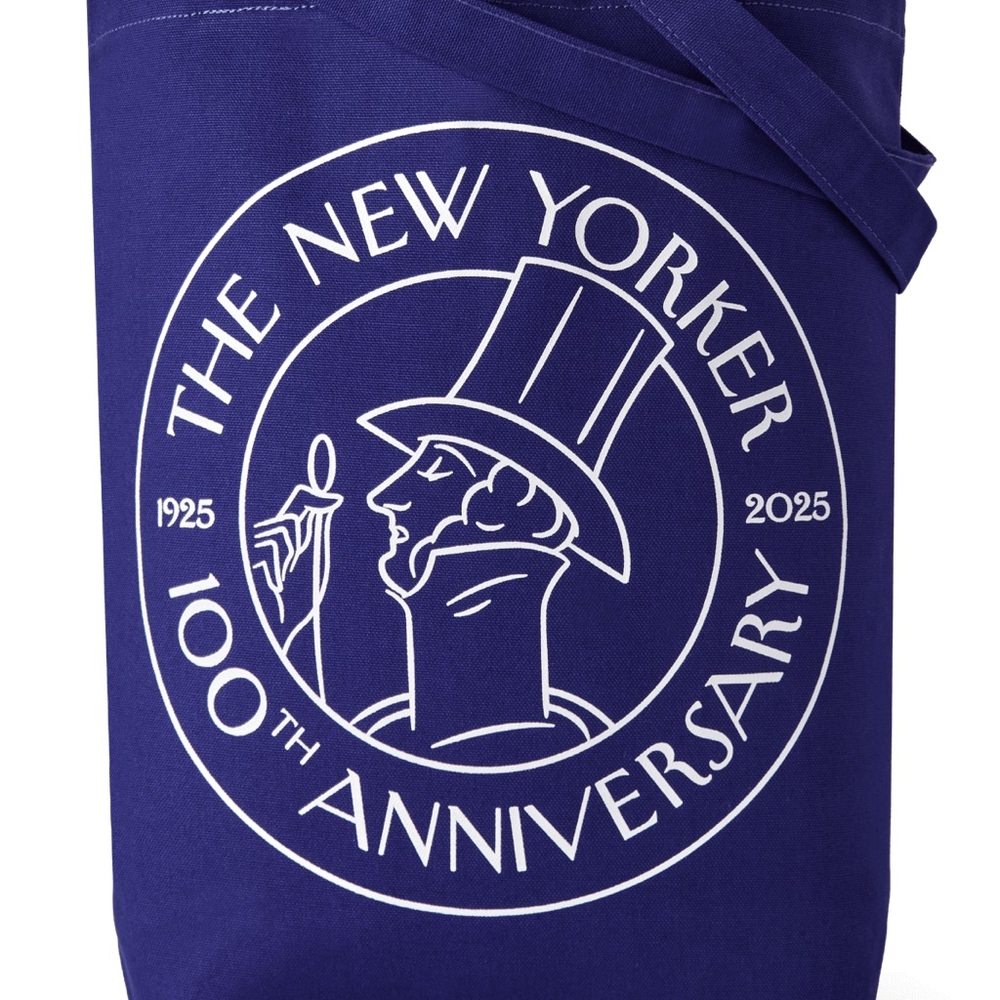 The New Yorker Canvas Tote Bag